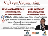 Café com Contabilistas - A Fazenda Pública Municipal de Guaxupé